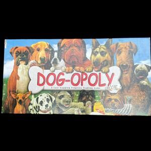 Vintage Dogopoly Board Game Tail Wagging Dog-opoly Toy No Instructions READ